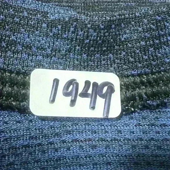 Lululemon Metal Vent Tech Short Sleeve Shirt Mens Sz XXL Navy Blue Athleisure - Picture 10 of 10